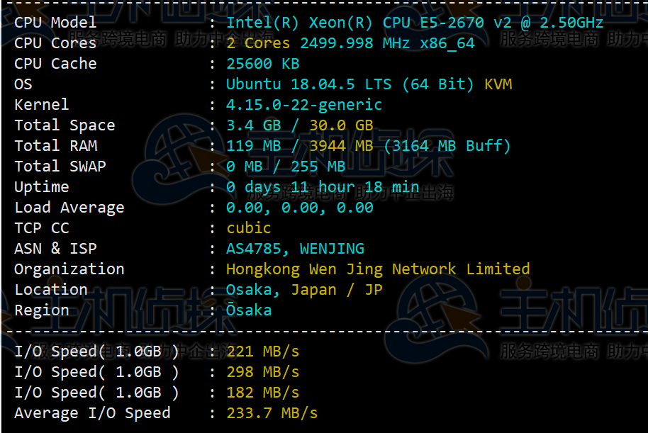 HostKvm日本VPS主机综合评测