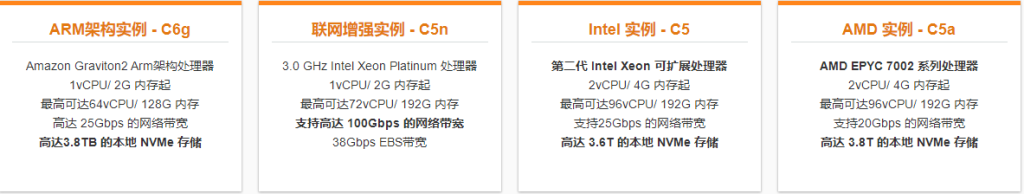 亚马逊云科技Amazon EC2云服务器