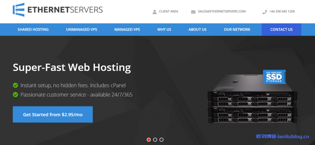 EtherNetservers：洛杉矶VPS特价$14.95/年-1GB/40G SSD/1TB@10Gbps/美国&德国机房
